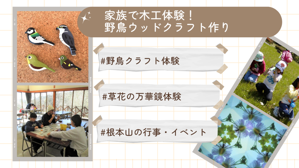 野鳥ウッドクラフトづくりについて