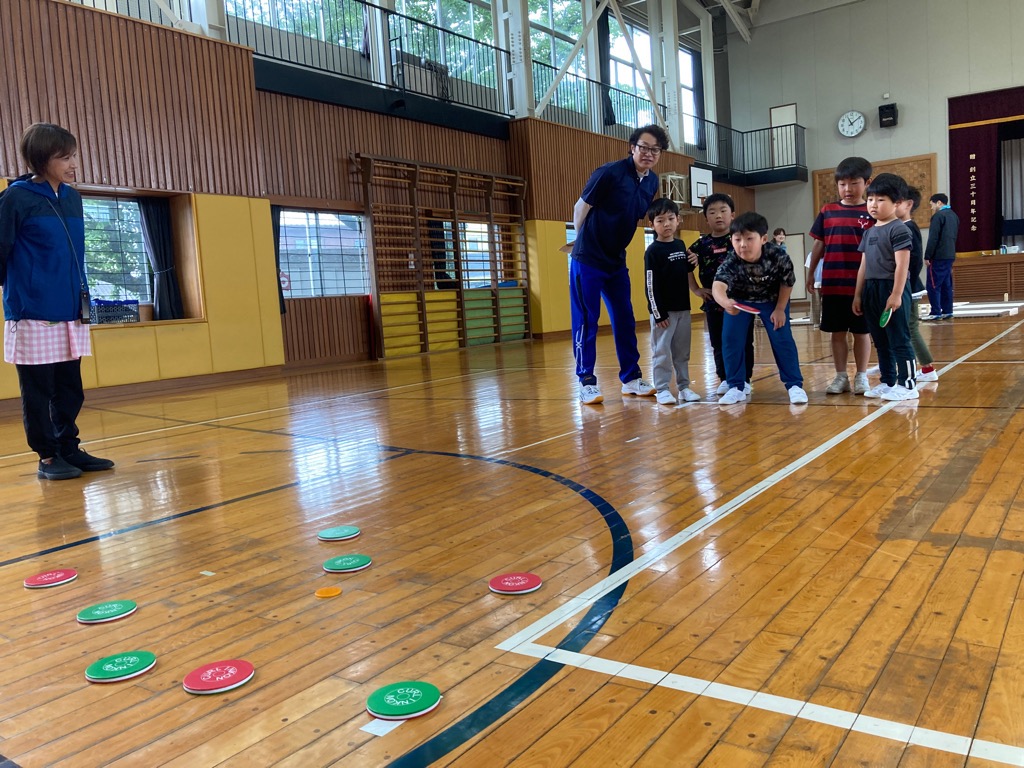 カーリンコン体験の様子