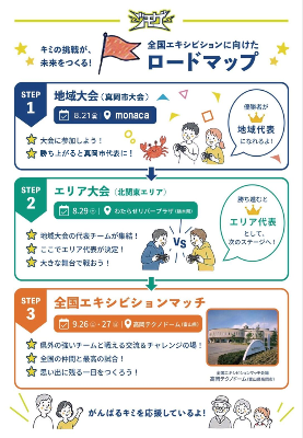 ジモゲー真岡市大会のチラシ2