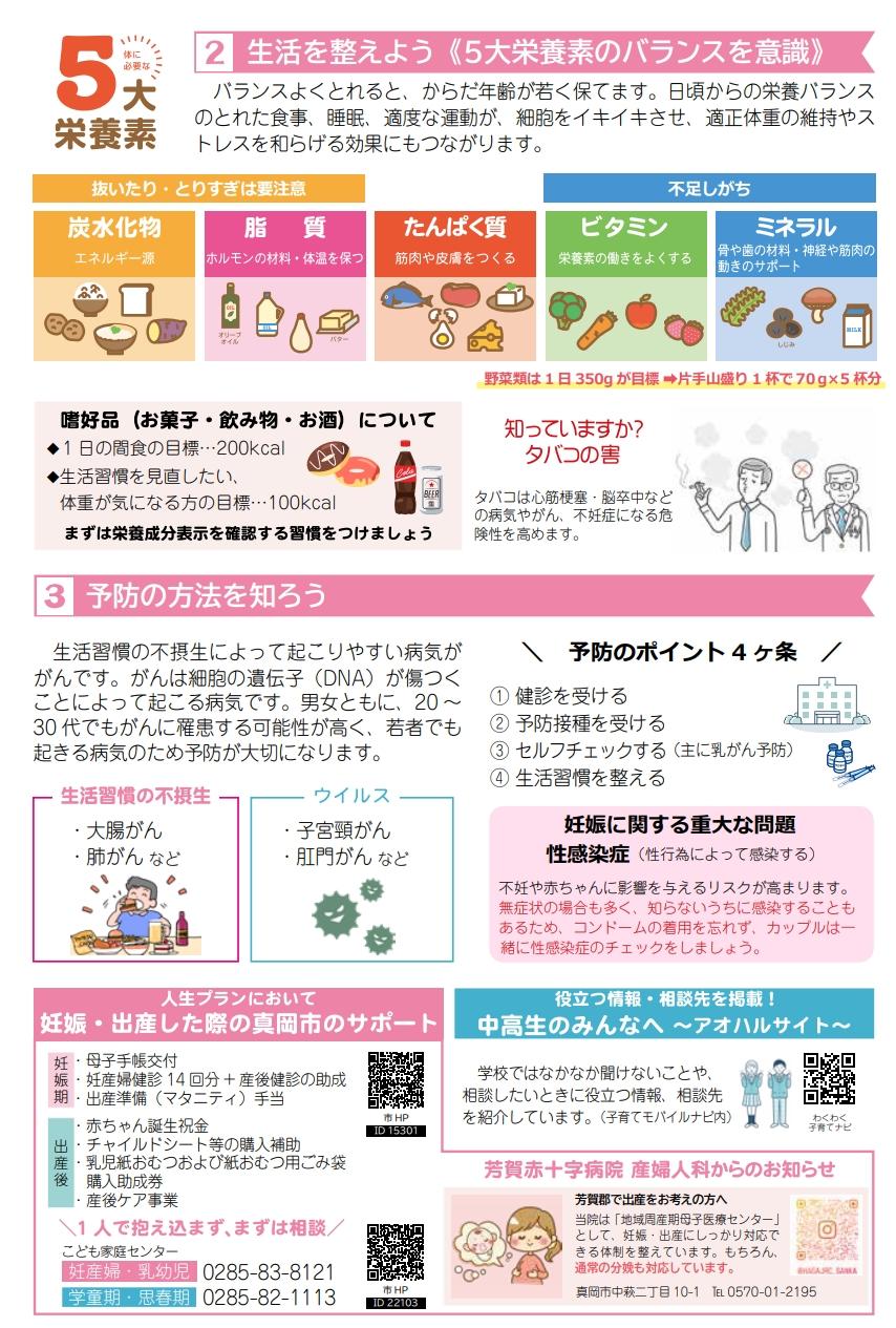 プレコンセプションケア 生活を整えよう