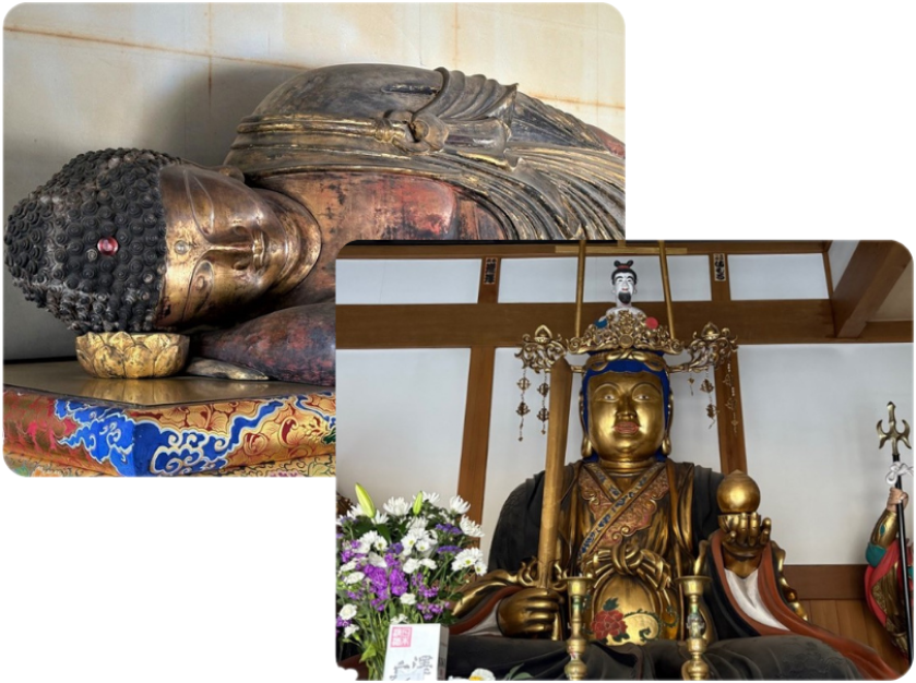 専修寺と長蓮寺の仏像