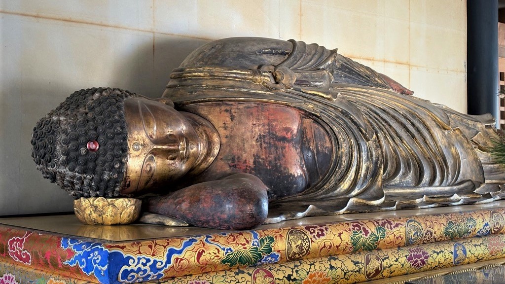 高田山専修寺の涅槃像の画像