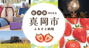 栃木県MOKA 真岡市ふるさと納税 絹のように滑らかな織物「真岡木綿」 いちごのまち