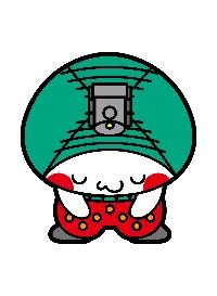 もおかぴょんがおじぎをしている画像