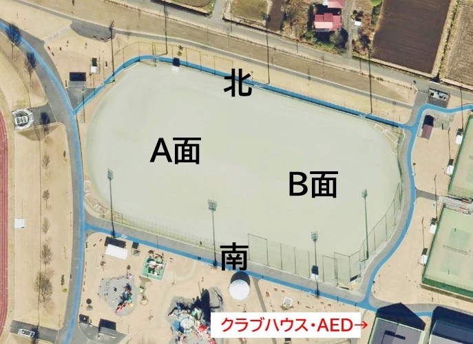 真岡市総合運航公園多目的広場