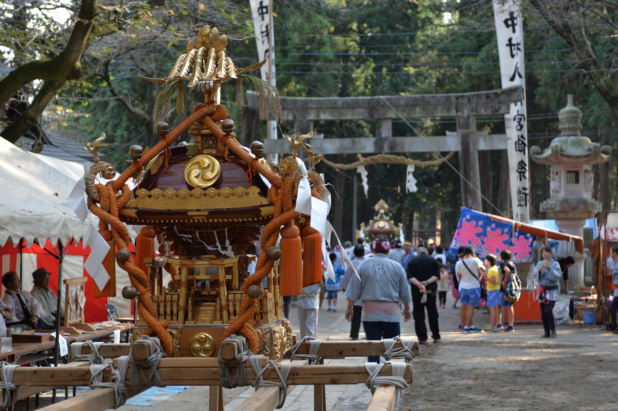 例大祭の様子