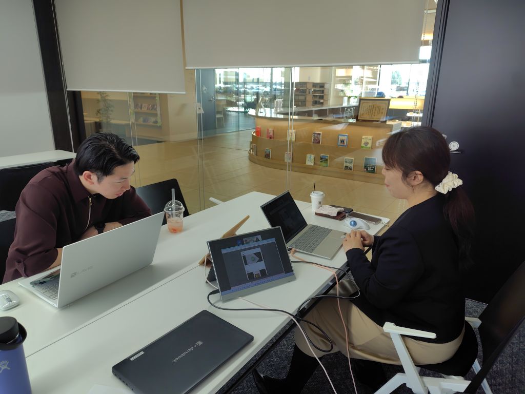 伴走支援の様子