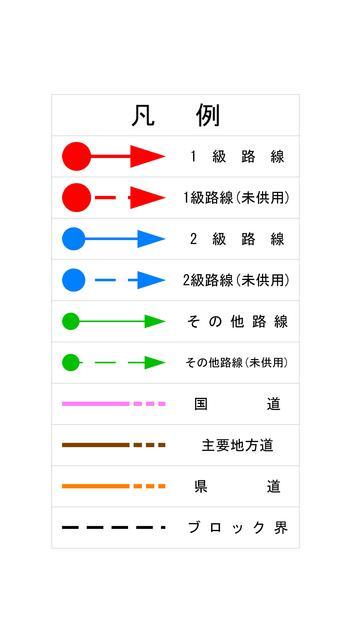 凡例の説明図