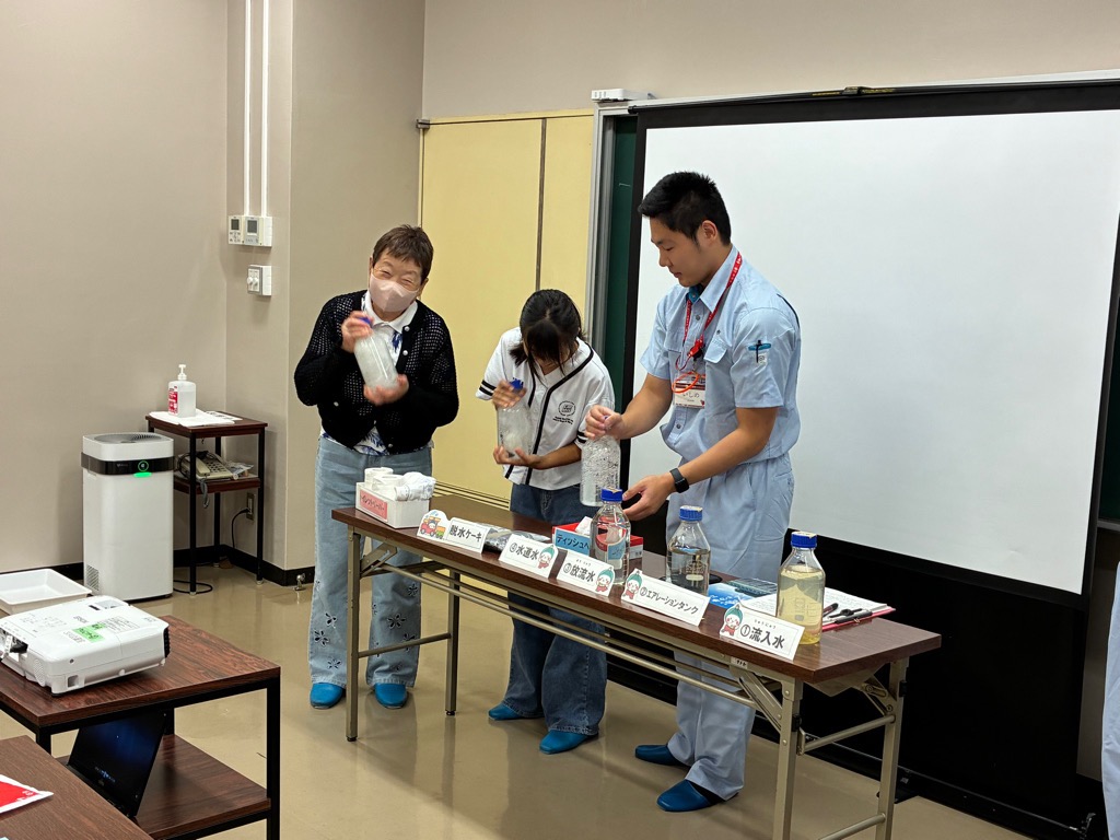 下水道施設見学1