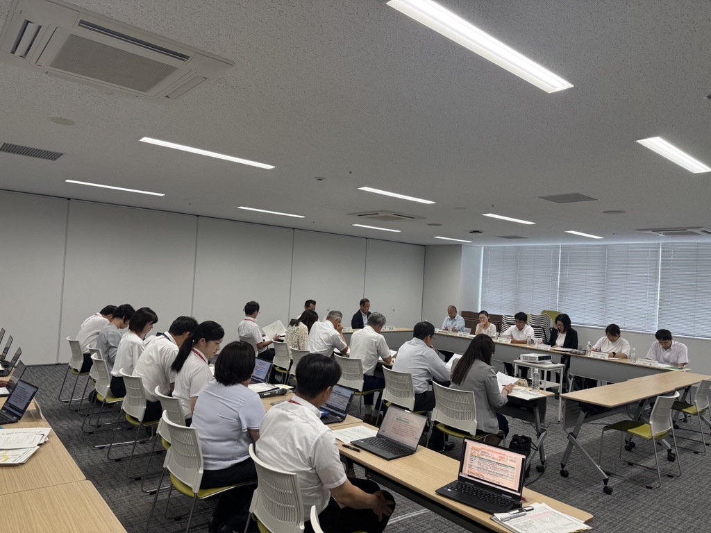 令和7年度真岡市部活動の在り方検討協議会の様子