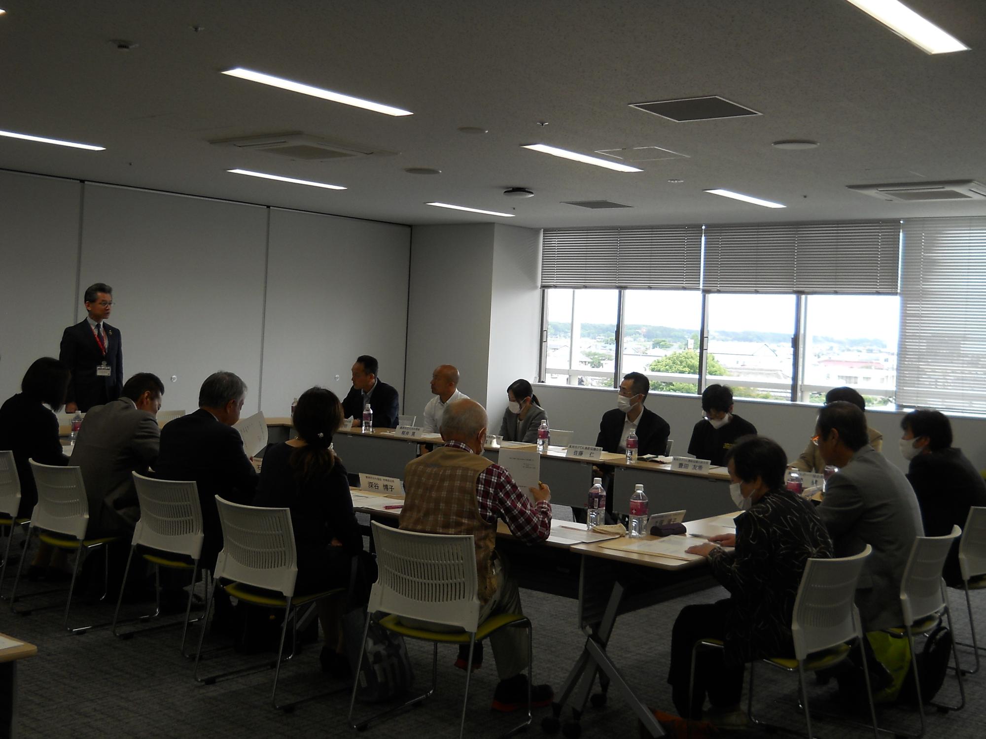 令和7年度第2回協議会の様子