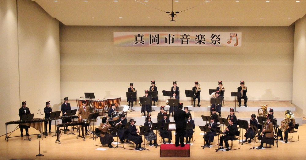 第26回真岡市音楽祭中学校合同吹奏楽団