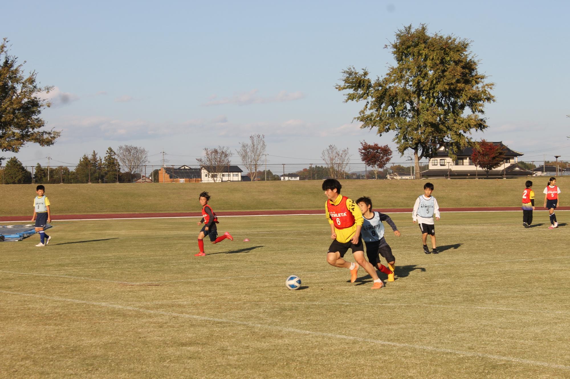 実戦形式の練習