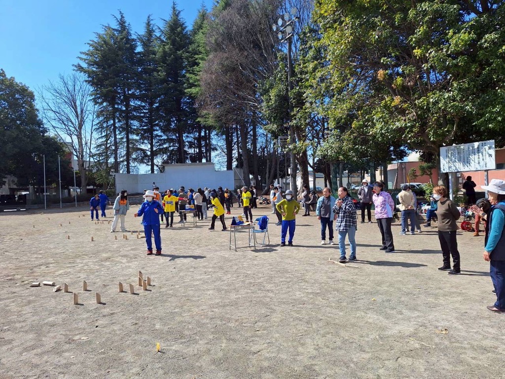 モルック大会の様子