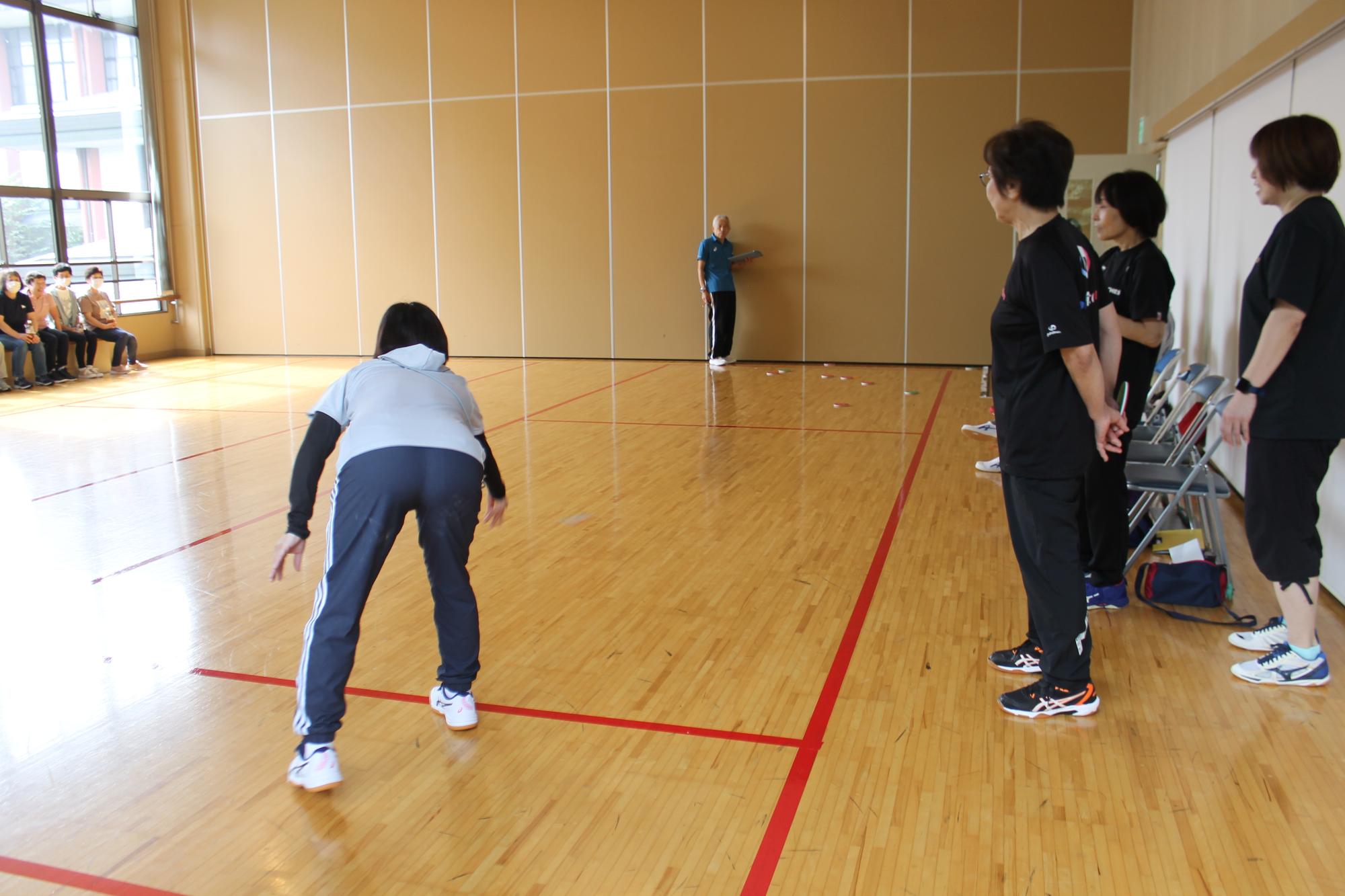 カーリンコン競技の様子