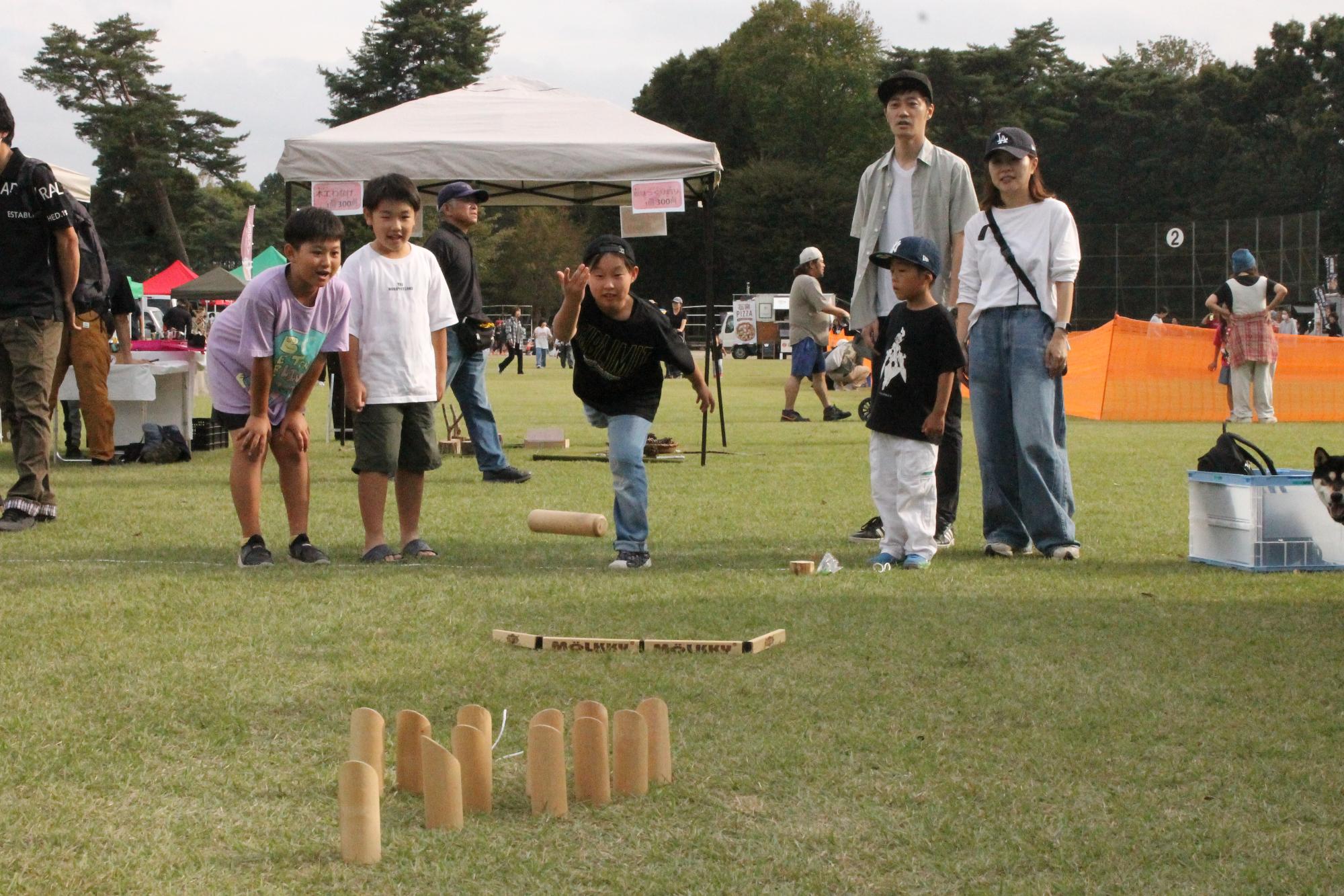 モルック活動の様子