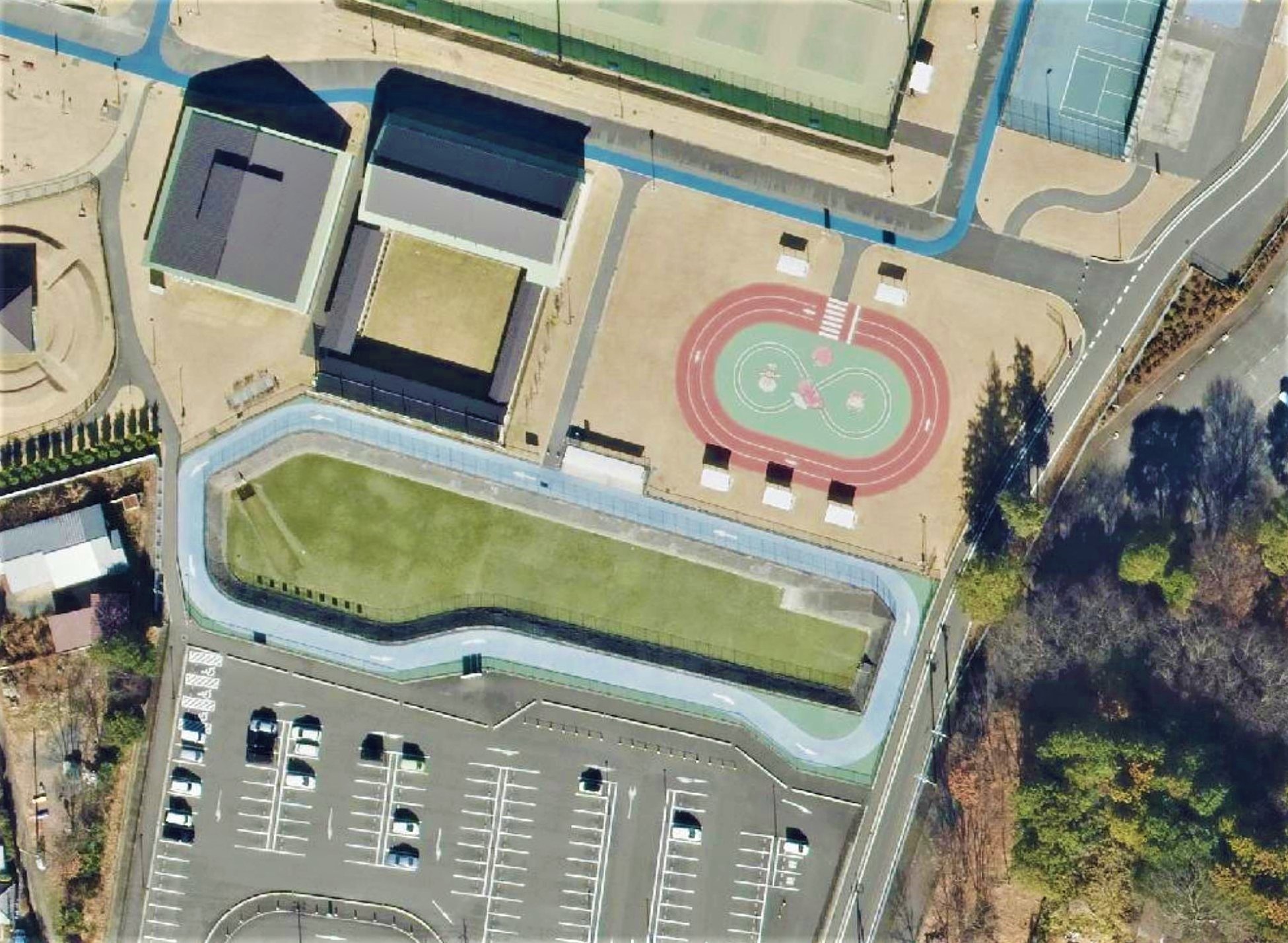 真岡市総合運動公園乗り物広場