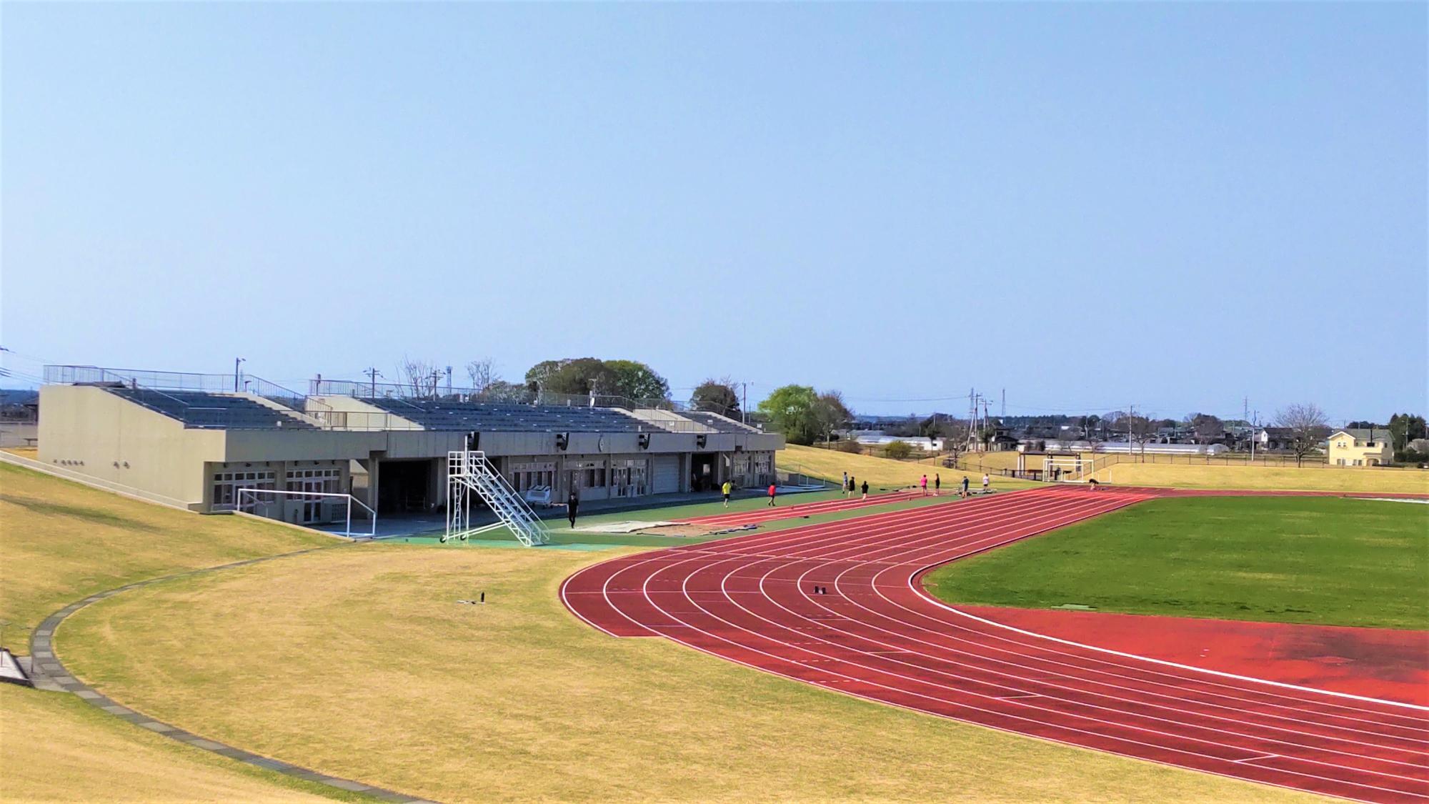真岡市総合運航公園陸上競技場