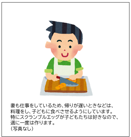 パパの家事エピソード応募作品