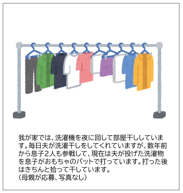 家族の協力エピソード応募作品