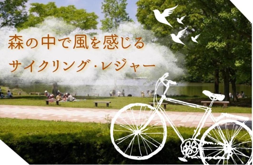 森の中で感じるサイクリング・レジャー