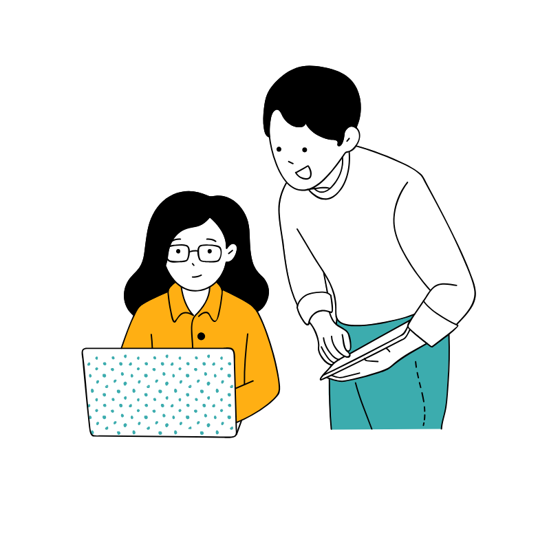 相談内容をヒアリングしている人の画像