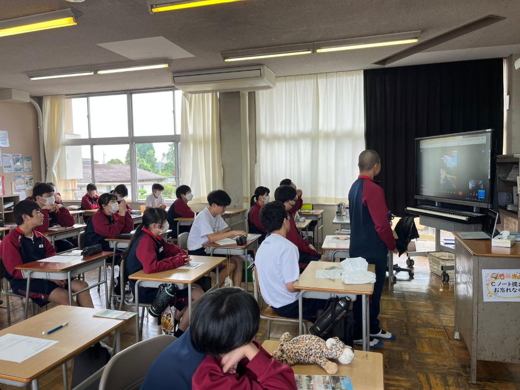 長沼中出前講座