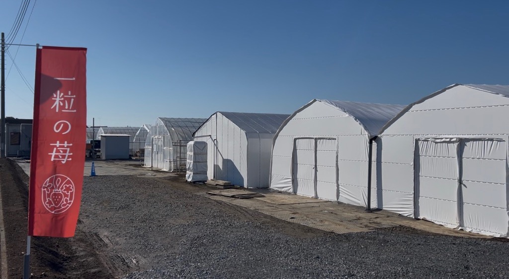 宇都木さんの農園の直売所の様子